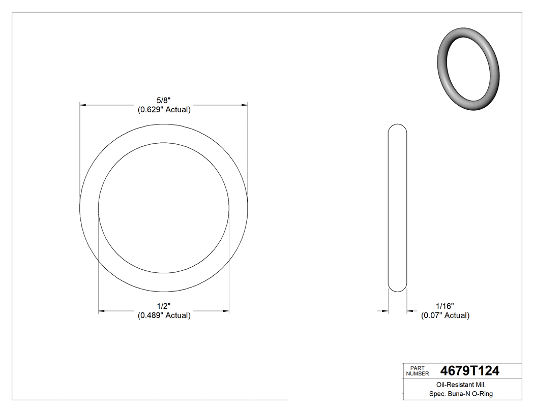 Technical drawing - 4679T124